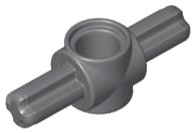 LEGO part Technic Pin Connector Hub with 2 Axles 27940