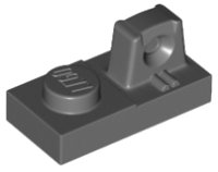 LEGO part Placa Bisagra 1 x 2 con Cierre y 1 Dedo en la Parte Superior 30383