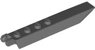 LEGO part Scharnier-Platte 1 x 8 mit abgewinkelten Seitenerweiterungen, 9 Zähne und gerundeter Plattenunterseite 30407
