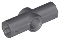 LEGO part Technic Axle and Pin Connector Angled #2 - 180° 32034