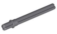 LEGO part Technic Axle 5.5 with Stop [Rounded Short End] 59426