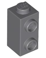 LEGO part Brick Special 1 x 1 x 1 2/3 with Studs on 1 Side 32952