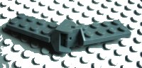 LEGO part Hinge Plate 2 x 4 with Articulated Joint (3640 / 3639) 3640c01
