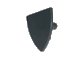 LEGO onderdeel Minifigure, Shield Triangular 3846