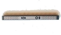LEGO part Technic, Liftarm Thick 1 x 13 with Silver Tread Plate with Hook Left/Right and Tire Up/Down Arrows Pattern (Sticker) - Set 8297 41239pb009L