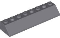 LEGO onderdeel Slope 45 2 x 8 4445