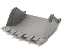 LEGO part Technic Digger Bucket 10 x 19 46891