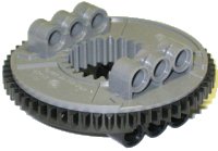 LEGO part Technic Turntable 56 Tooth with Black Top (48452 / 48168) 48452cx1