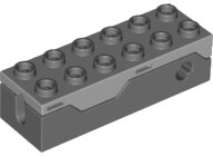 LEGO part Projectile Launcher, Large Spring Shooter with Light Bluish Gray Top 49743c01