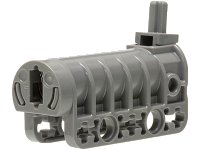 LEGO part Projectile Launcher, Cannon, Flat Bottom 57029c01
