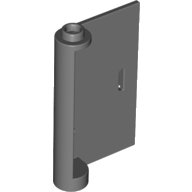LEGO part Door 1 x 3 x 4 Right - Open Between Top and Bottom Hinge 58380