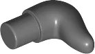 Cattle Horn, Short en gris bleuté foncé, numéro de pièce LEGO 64847