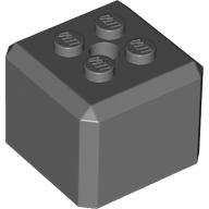 LEGO onderdeel Brick, Modified Cube, 4 Studs on Top 66855