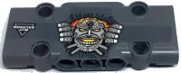 LEGO part Technic, Panel Plate 3 x 7 x 1 with 'MONSTER JAM' and Monster Mask Pattern Model Right Side (Sticker) - Set 42119 71709pb007R