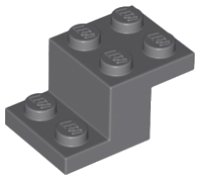 LEGO part Bracket 3 x 2 x 1 1/3 with Bottom Stud Holder 73562