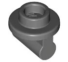 Plate, Round 1 x 1 with Bar Handle on Long Stem in donkerblauwgrijs, LEGO onderdeelnummer 79194