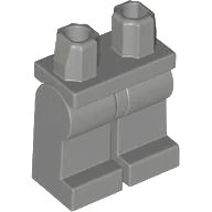 Hips  and Legs Plain in dunkelblaugrau, LEGO Teilenummer 970c00