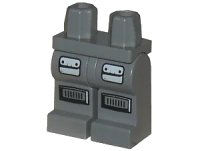 LEGO part Hips and Legs with Space Police 3 Pockets Pattern 970c00pb0045