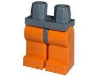 LEGO part Hips and Orange Legs 970c04