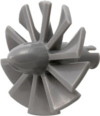 LEGO part Engine, Large, Center, 10 Blades x577