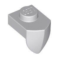 LEGO part Plate Special 1 x 1 with Vertical Tooth 15070