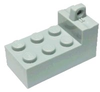 LEGO part Hinge Brick 2 x 4 Locking with 1 Finger on Top at One End 18455
