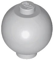 Stein Rond 2 x 2 Sphère avec Tenon / Corps Robot en gris bleuté clair, numéro de pièce LEGO 20953