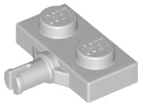 LEGO onderdeel Plaat, Gemodificeerd 1 x 2 met Wielhouder 21445