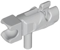 LEGO onderdeel Minifigure, Weapon Gun, Mini Blaster / Shooter / Fire Nozzle with Tow Ball Socket 23922