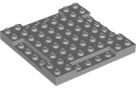 LEGO part Plate Special 8 x 8 x 2/3 with Four 1 x 4 Recessed Edges 2628