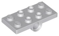 LEGO part Plate, Modified 2 x 4 with Pin Holes 26599