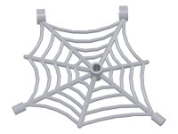 LEGO onderdeel Spider Web Flat with Hollow Stud, Bar Ends, and Clips 30240