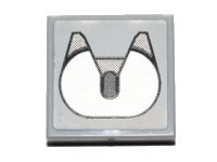 LEGO part Carreau 2 x 2 avec Motif d'Attelage de Remorque (Autocollant) - Set 30191 3068pb0854