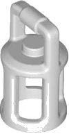 Minifigure, Utensil Lantern en gris azulado claro, número de pieza LEGO 37776