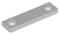 LEGO part Plate, Modified 1 x 4 with 2 Studs with Groove 41740