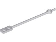 LEGO part Bar 1 x 12 with 1 x 2 Plate End with Solid Studs and 1 x 1 Round Plate End 42445
