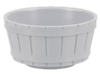 LEGO part Container, Barrel Half Large 4424
