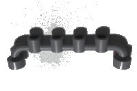 LEGO part Bar 1 x 6 with Open Studs 4873