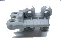LEGO part Technic, Spike Connector Flexible with Six Holes Perpendicular 49830