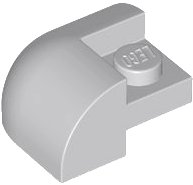 LEGO onderdeel Slope, Curved 2 x 2 Corner Round with Recessed Stud 5846