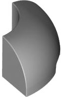 LEGO part Brick, Round Corner 2 x 2 without Studs 5924