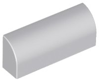 LEGO part Slope, Curved 1 x 4 x 1 1/3 6191