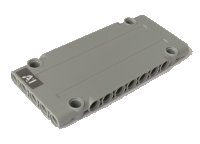 LEGO part Technic, Panel Plate 5 x 11 x 1 with 'A1' Pattern (Sticker) - Set 42082 64782pb028