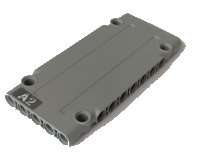 LEGO part Technic, Panel Plate 5 x 11 x 1 with 'A2' Pattern (Sticker) - Set 42082 64782pb029