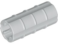 LEGO onderdeel Technic, Axle Connector 2L (Ridged with x Hole x Orientation) 6538b
