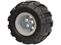 LEGO part Wheel 43.2 x 28 Balloon Small with Black Tire 43.2 x 28 S Balloon Small (6580 / 6579) 6580c01