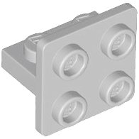 LEGO part Bracket 1 x 2 - 2 x 2 Centered 7674
