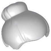LEGO part Minifigure, Hair Top Knot Bun 93217