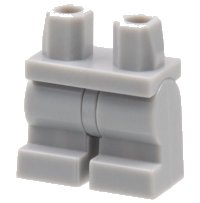 LEGO part Hips and Medium Legs Plain 970cm00