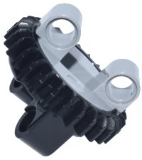 LEGO part Technic Turntable 28 Tooth with Black Top (99009 / 99010) 99009c01